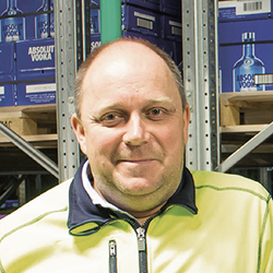 Harri Tossavainen, Warehouse and Distribution Manager, The Absolut Company