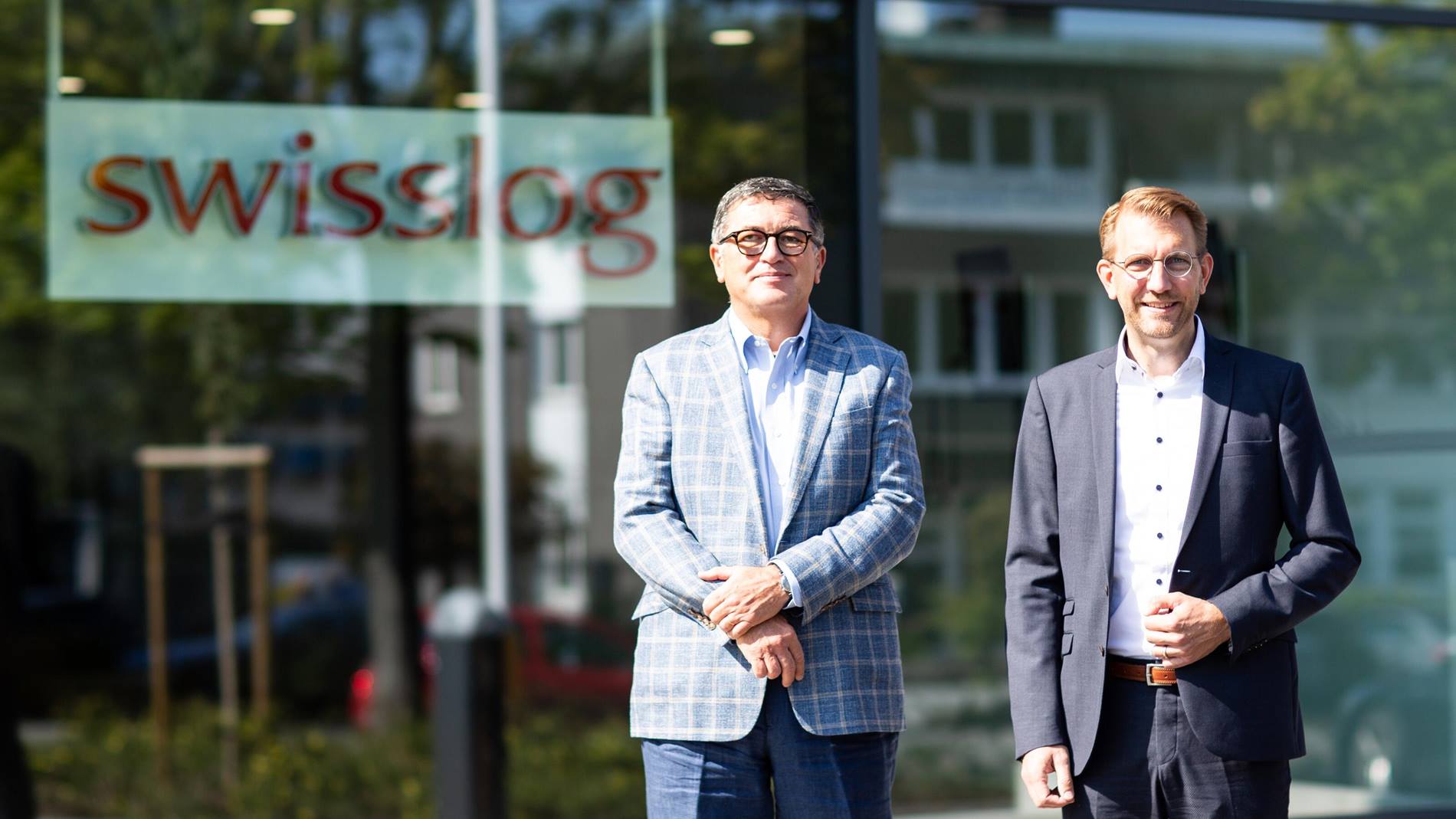 CEO Antonio Trioschi and Jens Schmale