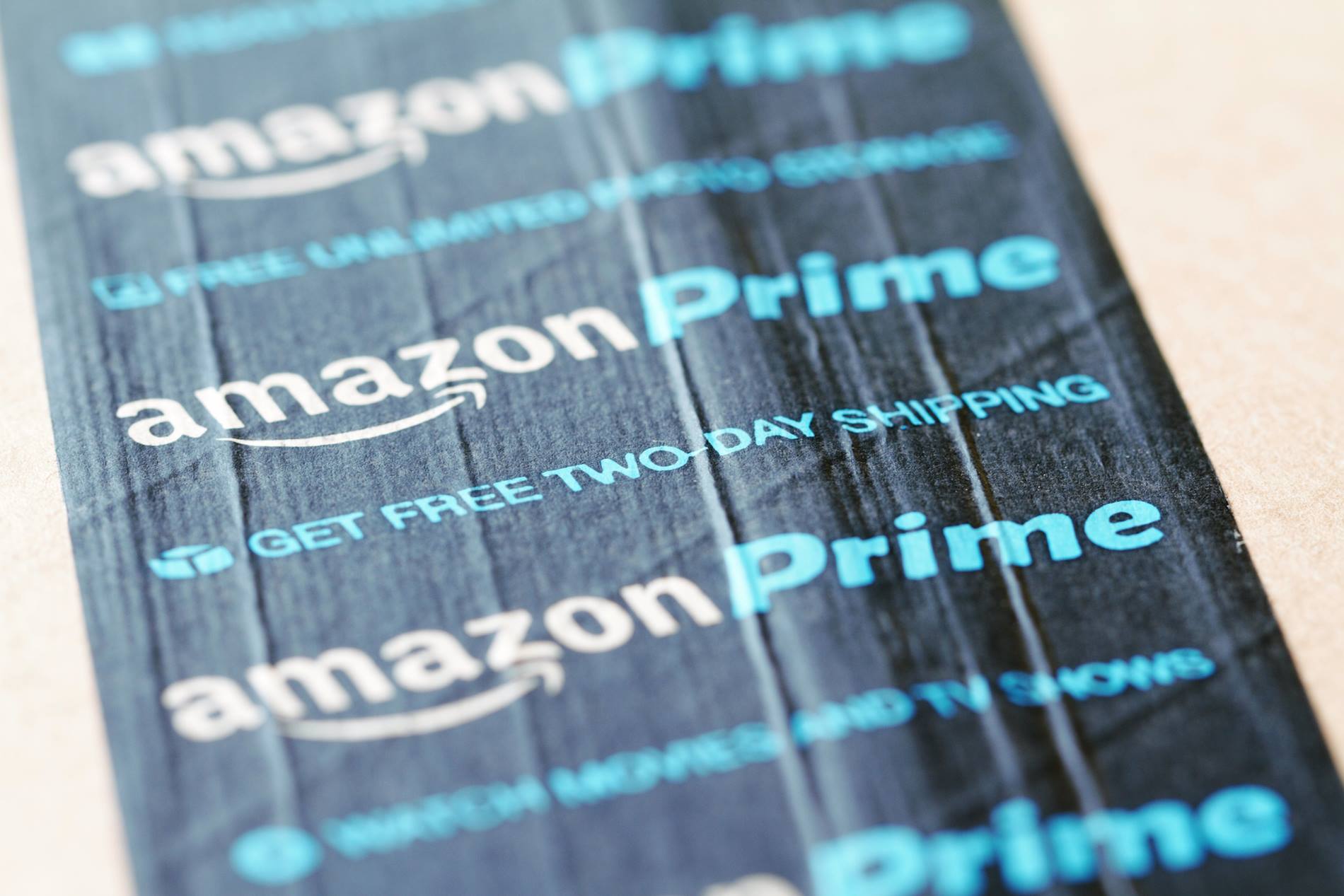 Amazon Prime label