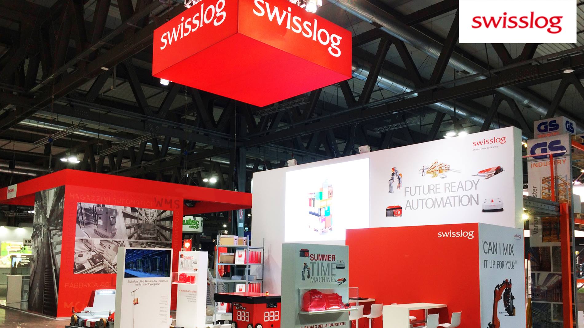 Scopri il futuro della logistica a INTRALOGISTICA ITALIA 2022 con Swisslog