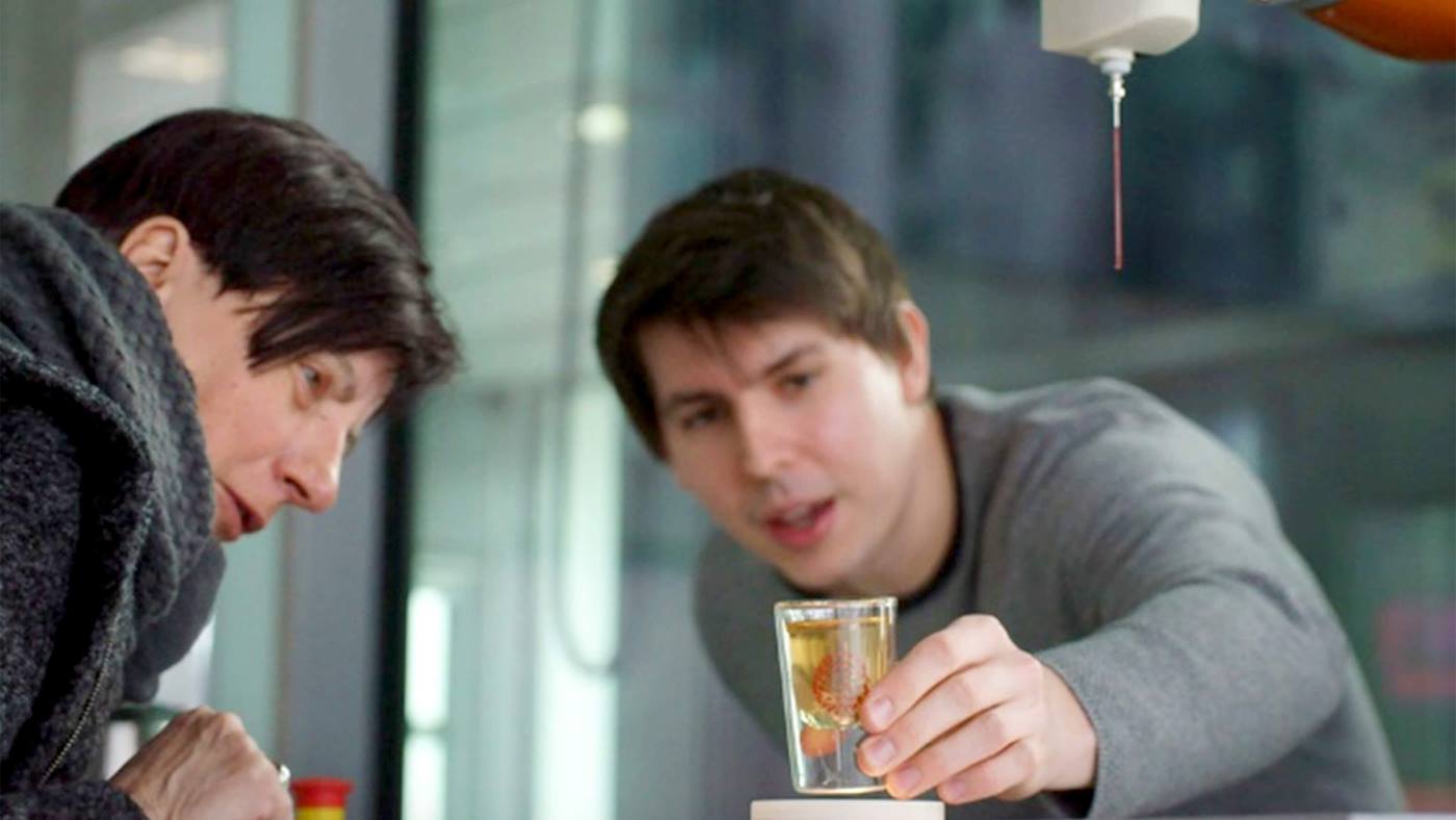 Print a Drink with six-axis Kuka KR Agilus robot