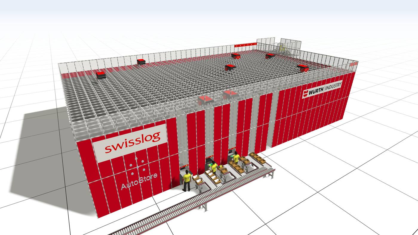 Wuerth AutoStore Layout