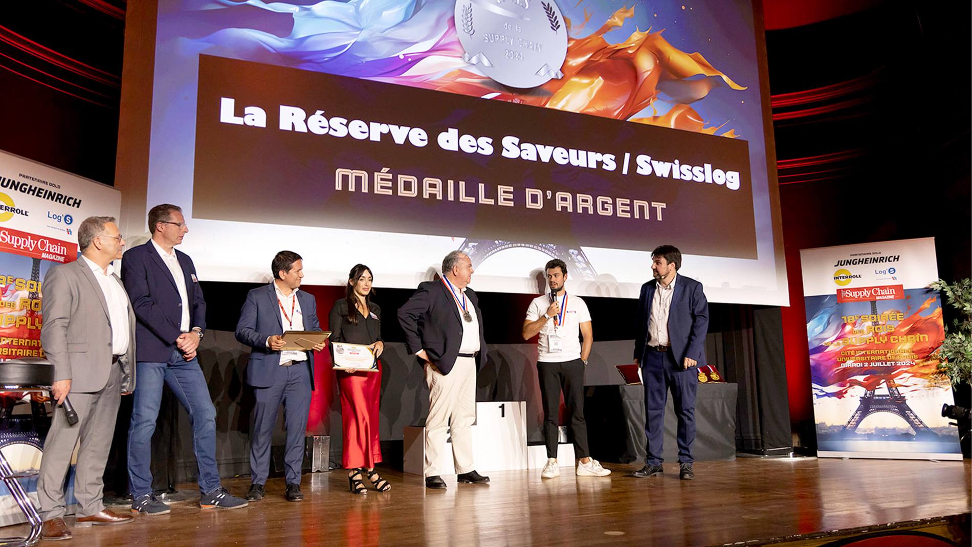 Swisslog wins Supply Chain Award for tri-temperature flow AutoStore solution in France