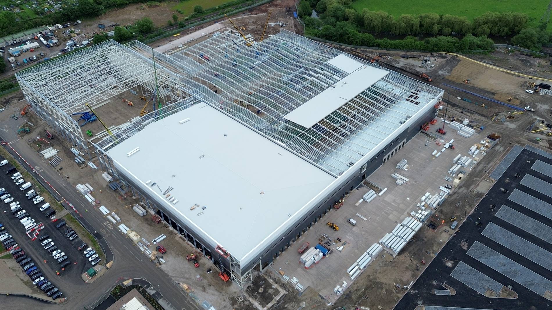 Greggs frozen food and logistics site