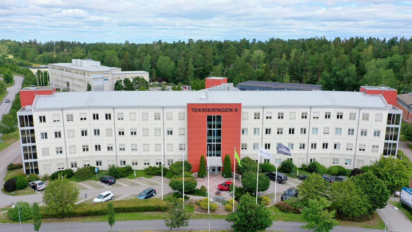 Swisslog's new Technology center office in Mjardevi