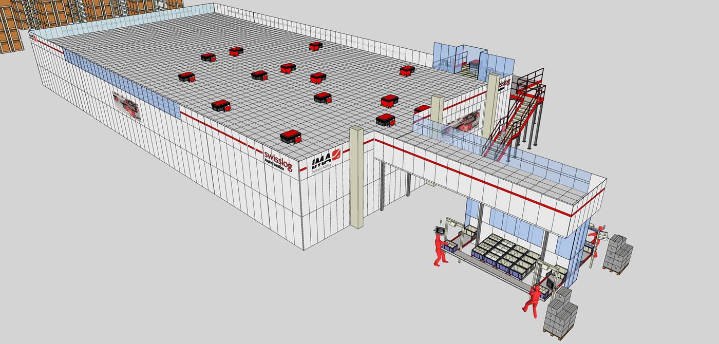 Ima extension Autostore render 3D
