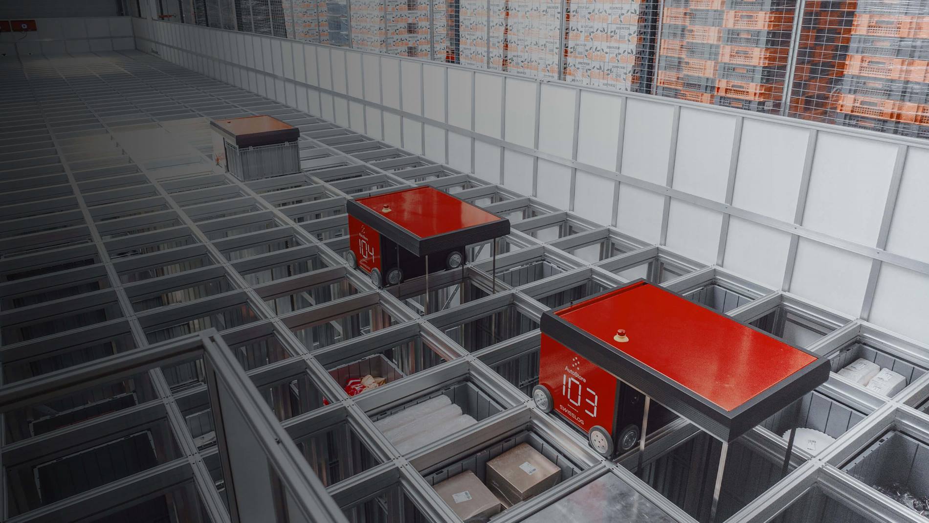 AutoStore solution for pharma manufacturing operations