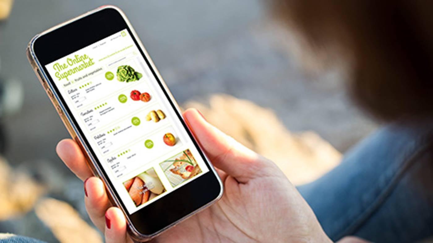 E-Grocery bestelling