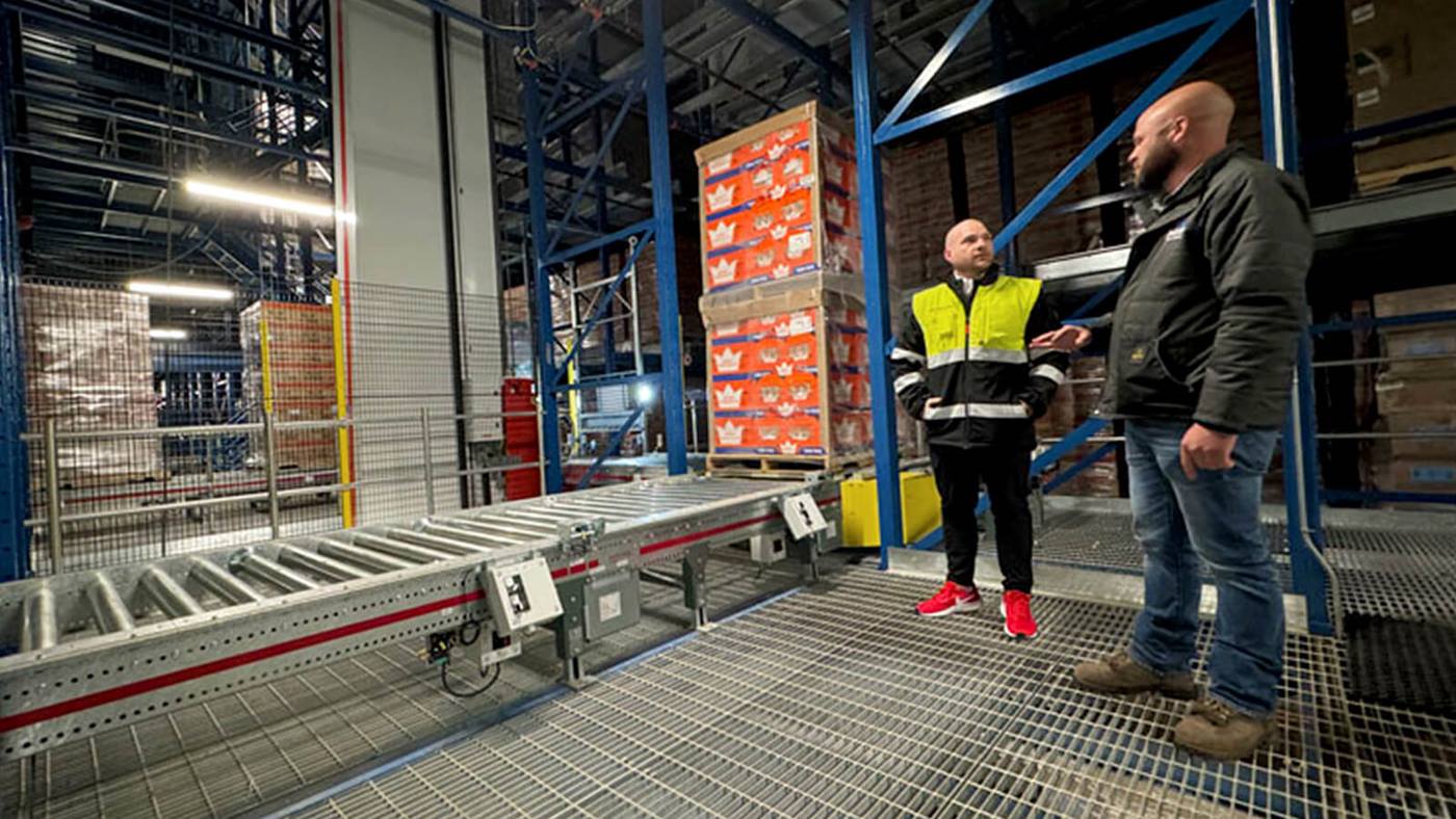 Collaboration between Agile Cold Storage and Swisslog logistics automation