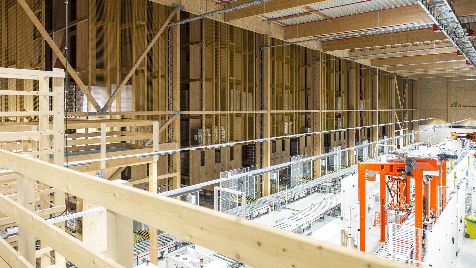 Alnatura`s new Industry 4.0 warehouse with CycloneCarrier