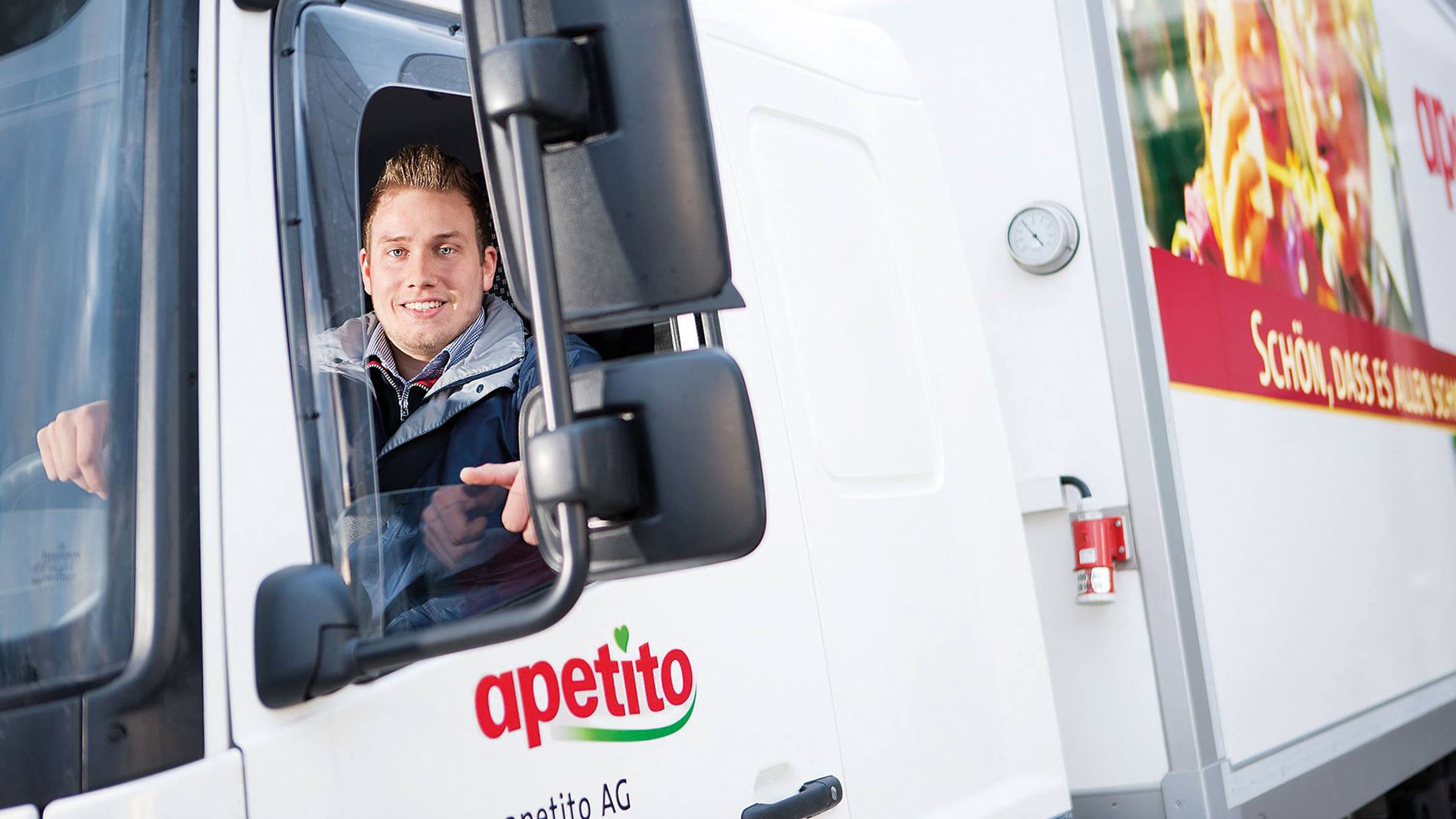 Apetito frozen food delivery truck