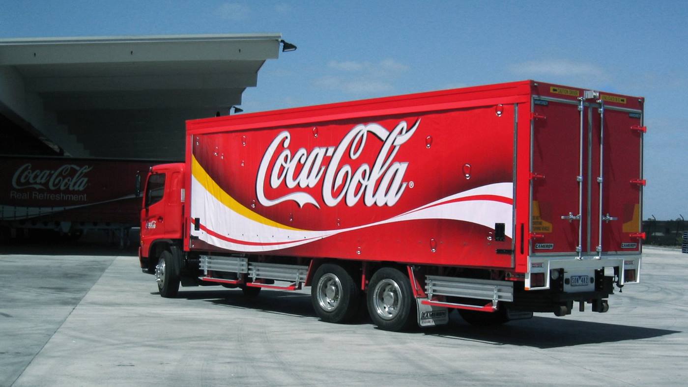 Automatisiertes Getränkelager bei Coca-Cola Amatil