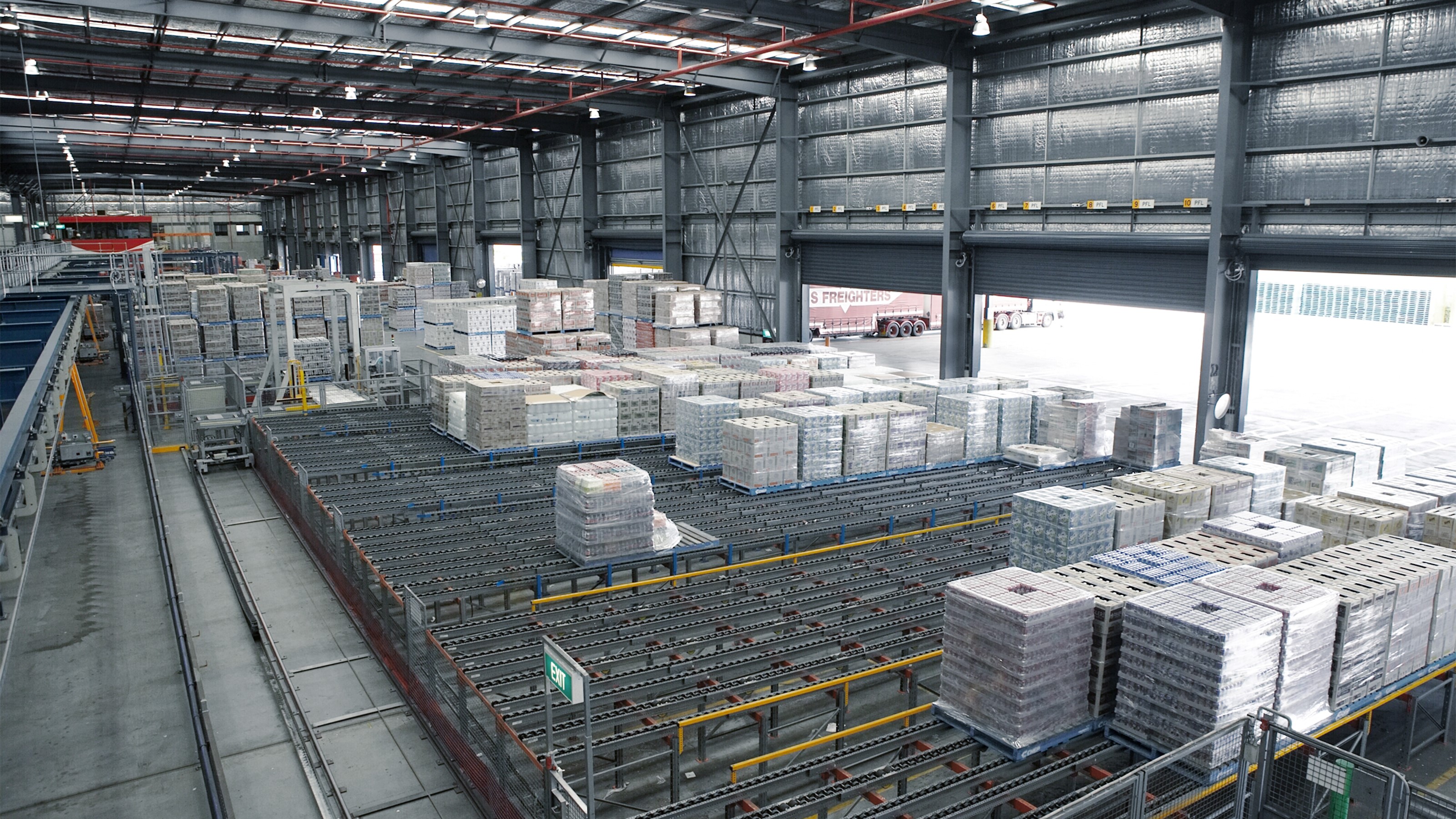 Automated Palletizing for CocaCola New Zealand Swisslog