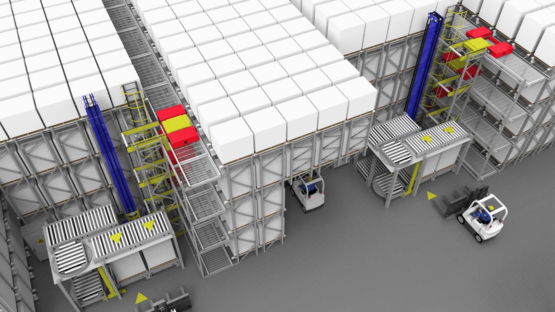 Swisslog PowerStore at Pepsi Bottling Ventures, Garner, NC
