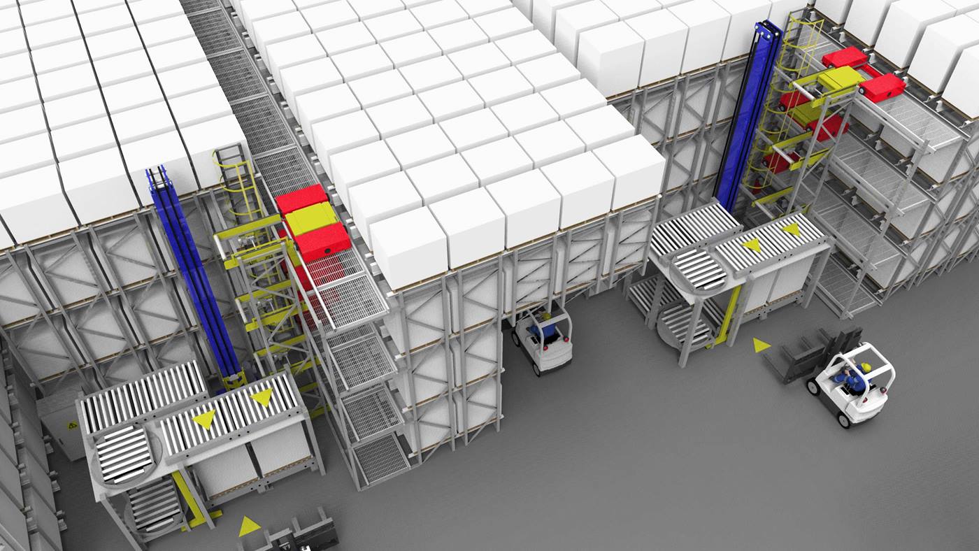 Swisslog PowerStore at Pepsi Bottling Ventures, Garner, NC