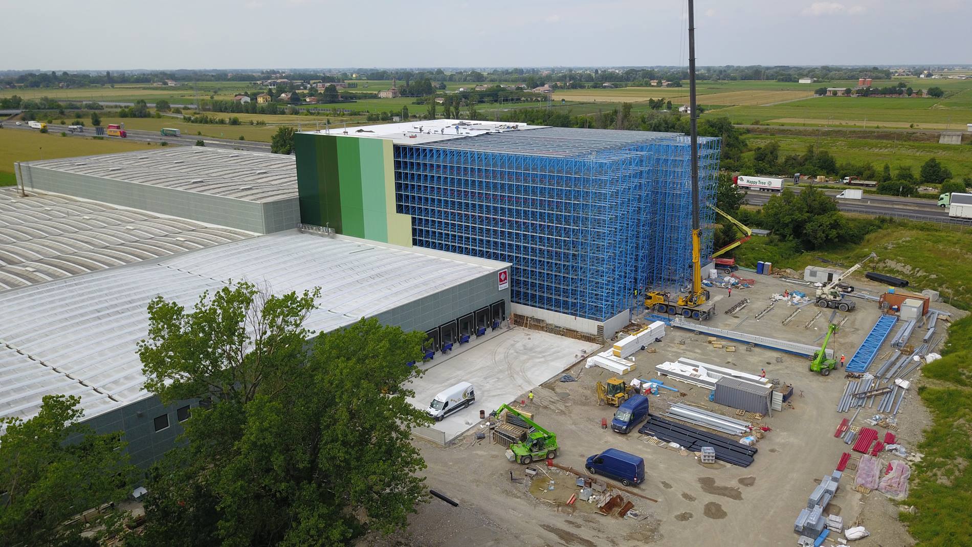 Ilnuovo stabilimento di La Doria di Parma