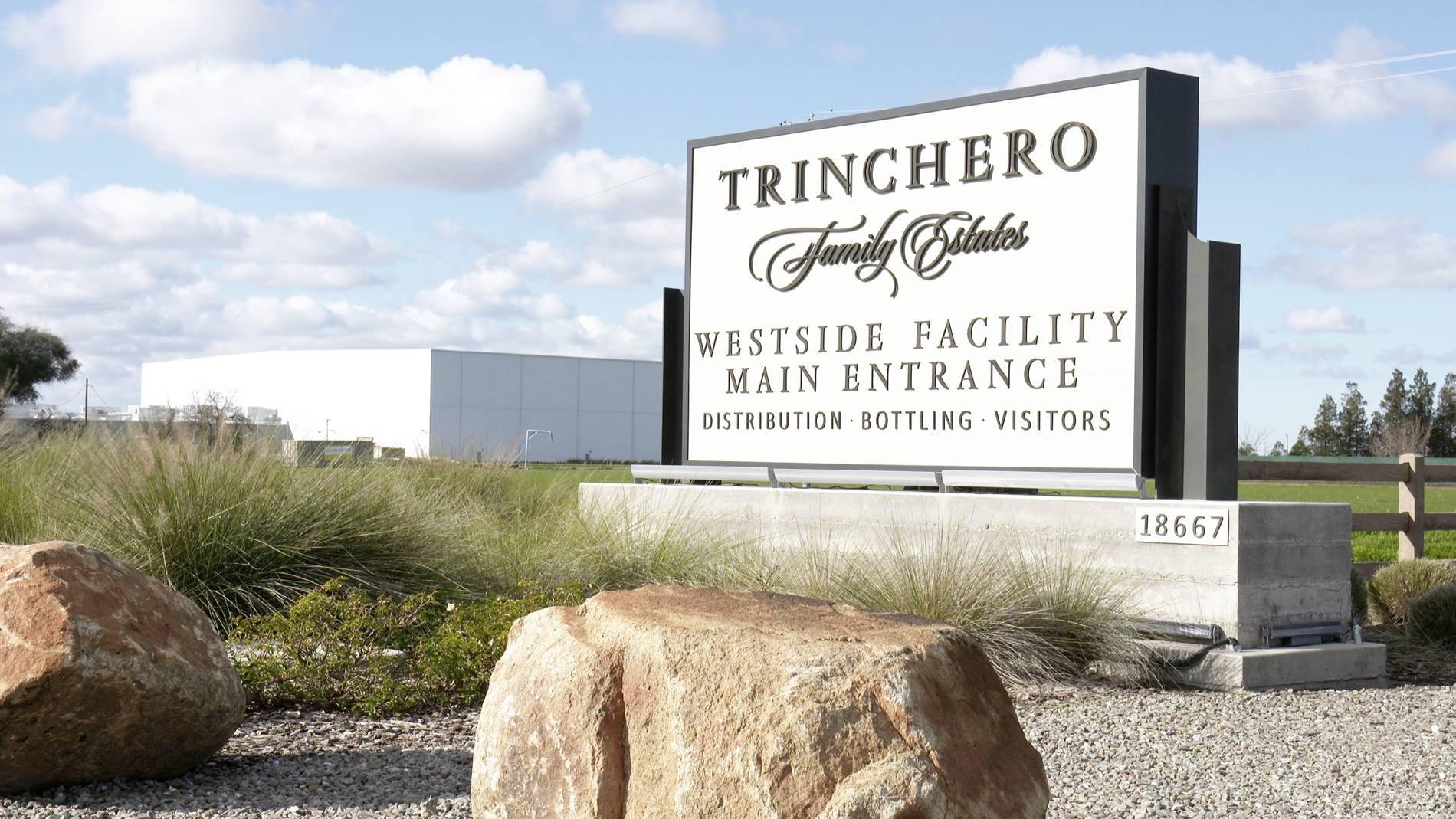 Trinchero Family Estates is moving 249 pallets per hour in and out of storage.