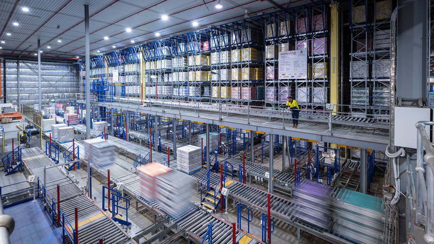 Swisslog Pallet ASRS at TWE