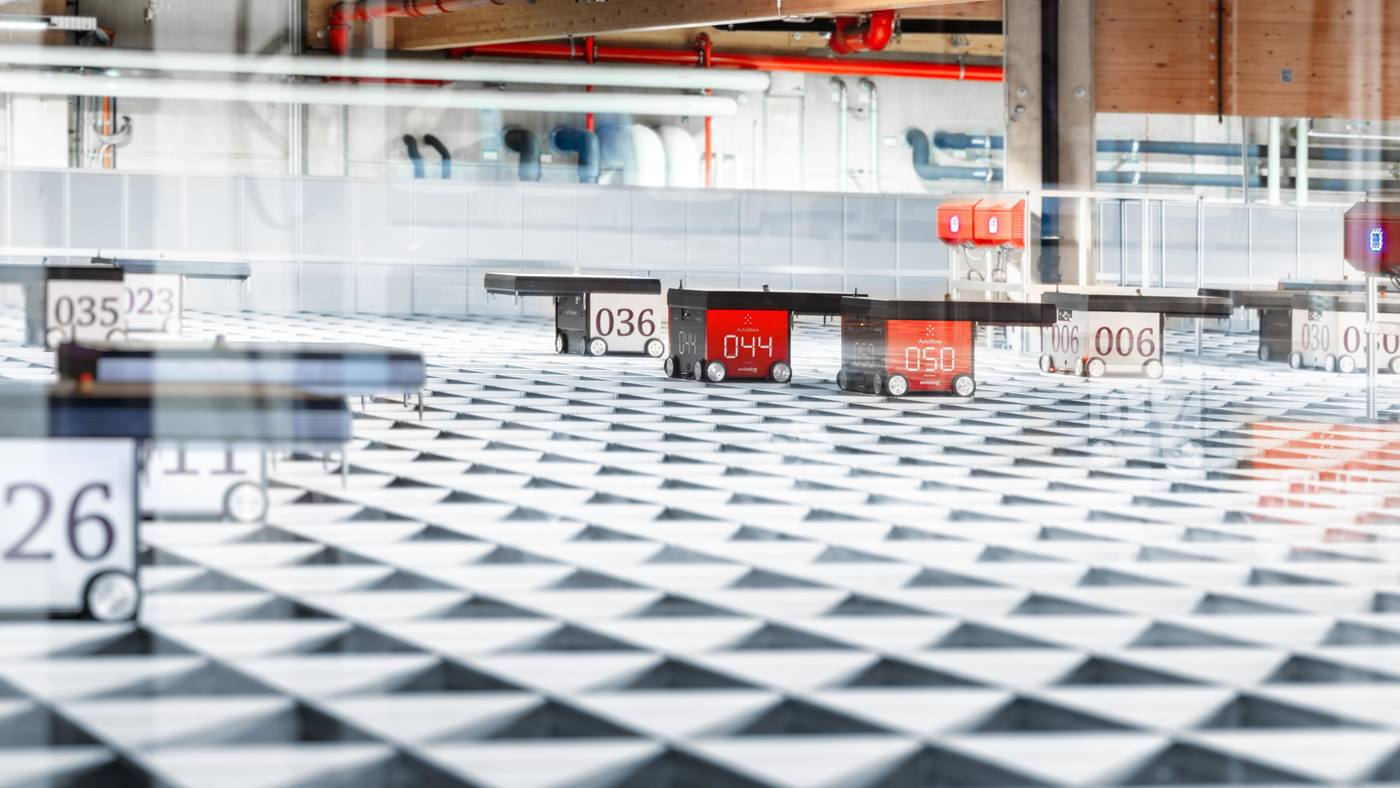 Swisslog's AutoStore solution at Weiling