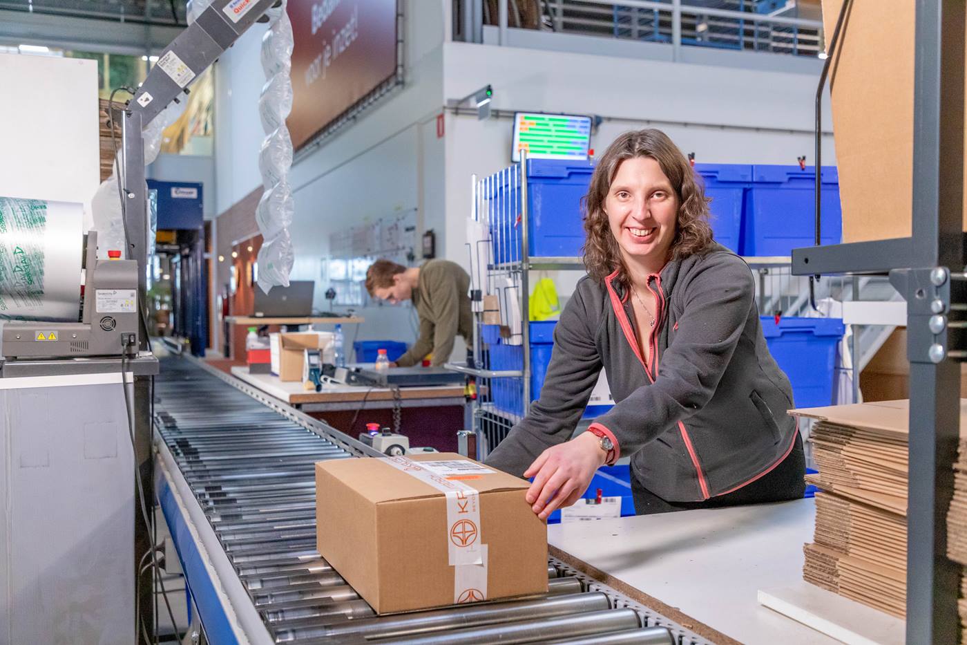 Swisslog reference at Kruitbosch warehouse