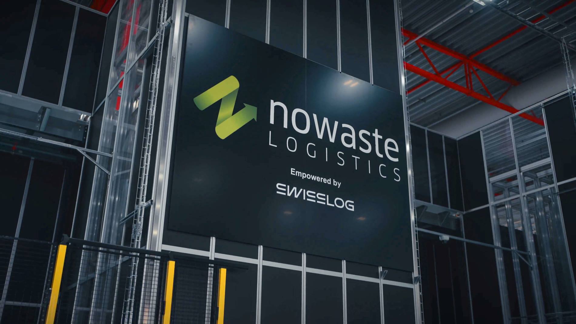 Nowaste Logistics automated warehouse facility powered by Swisslog intralogistics automation technology