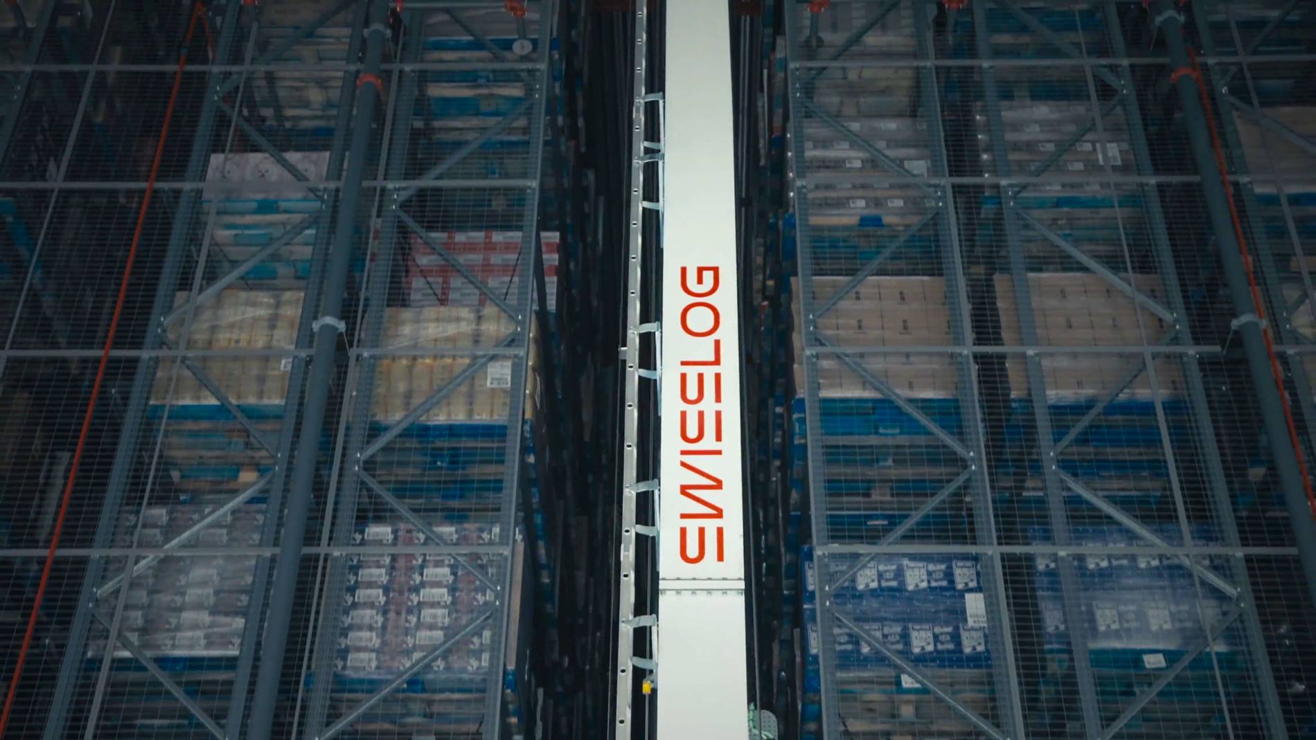 Swisslog Vectura pallet stacker supporting pallet handling at Nowaste Logistics