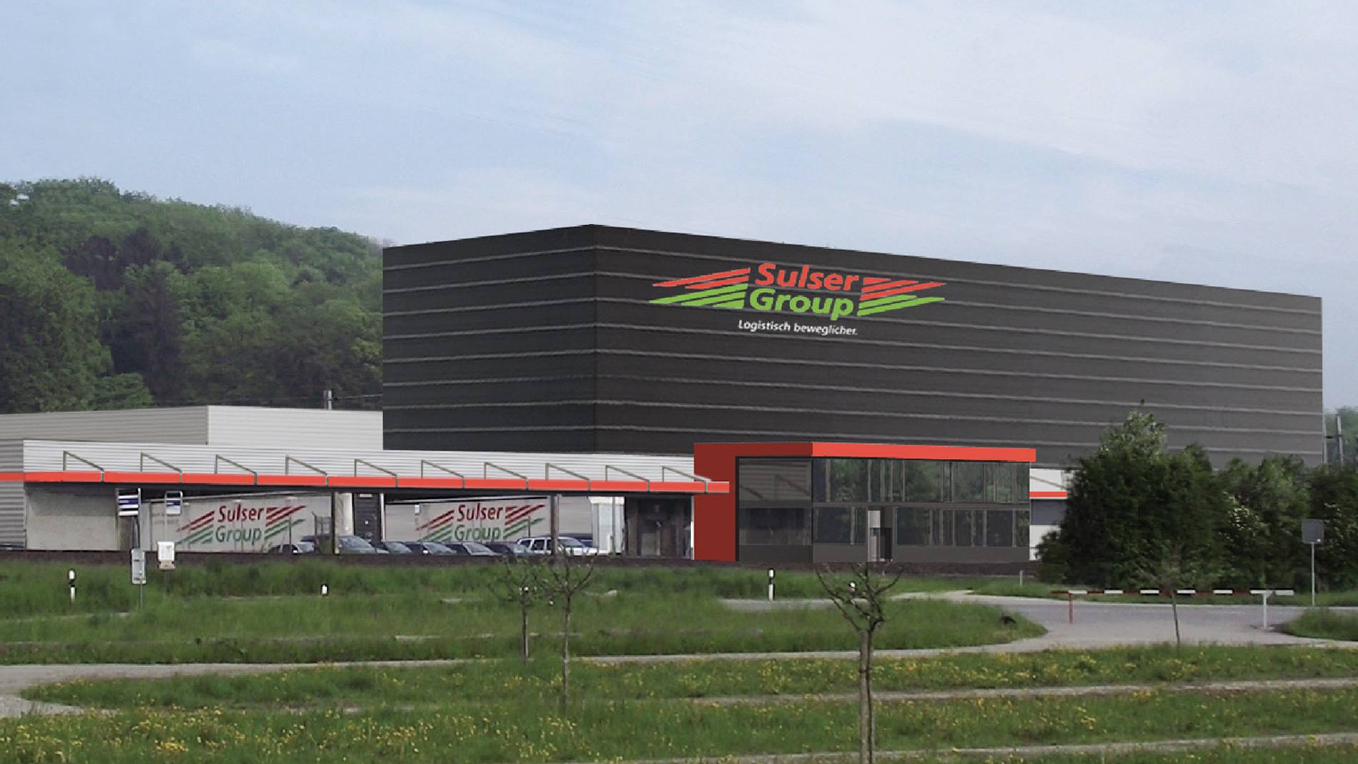 Sulser Logistikzentrum, Brunegg Switzerland