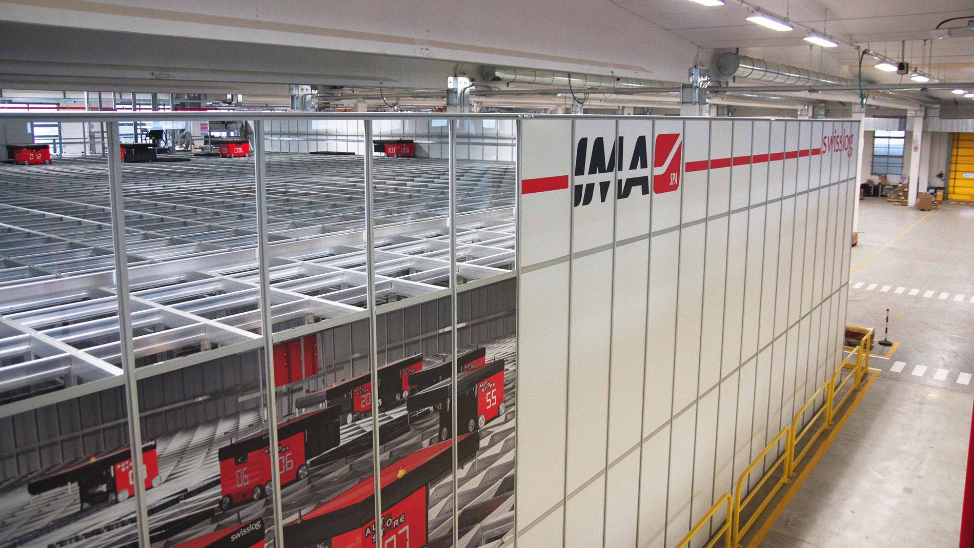 Swisslog AutoStore delivered short ramp-up phase at IMA