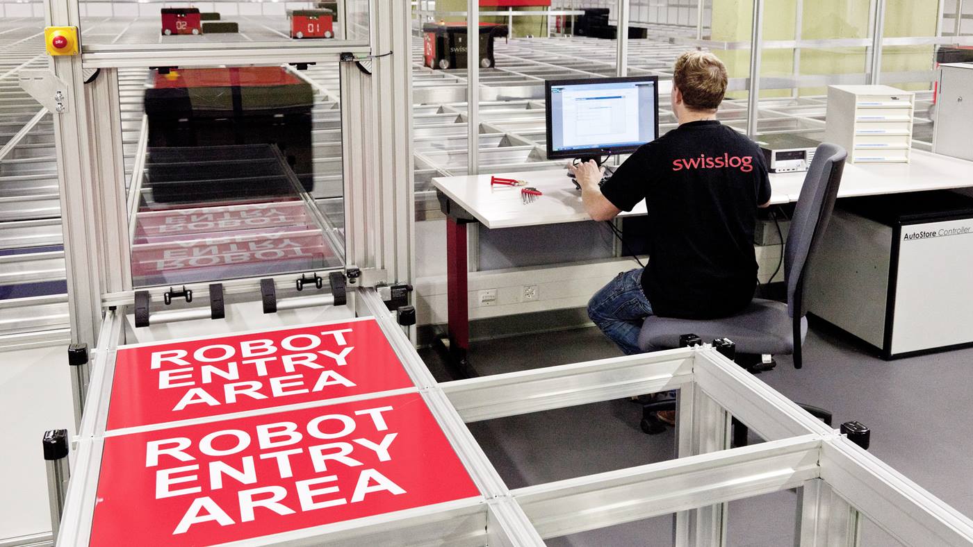 AutoStore grid system is scalable, flexible and space saving