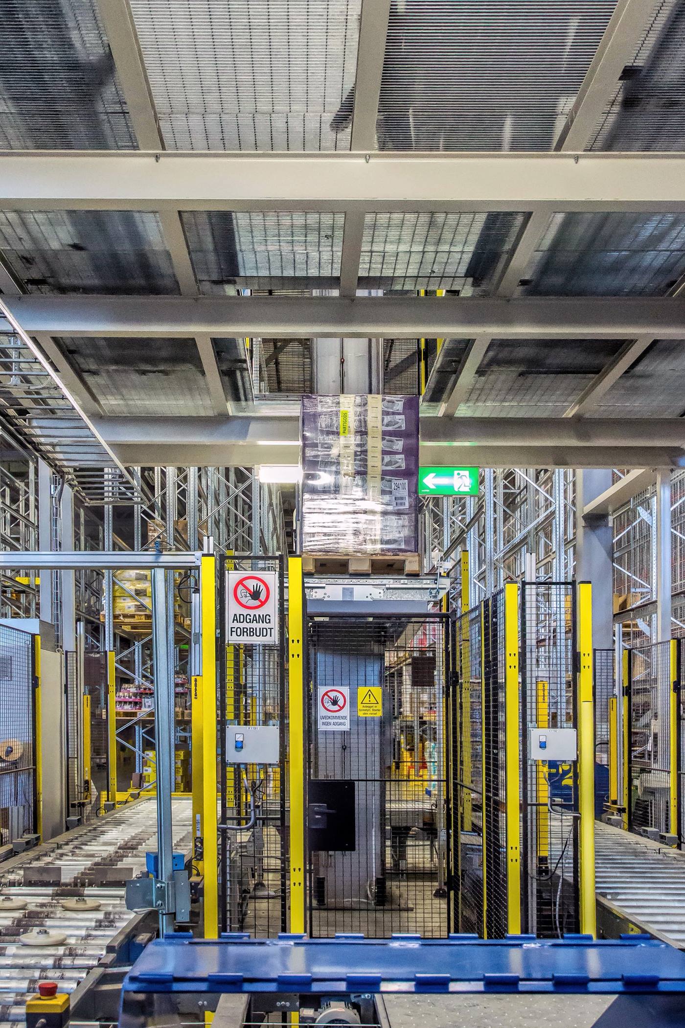 ASKO Midt-Norge, vertical transporter