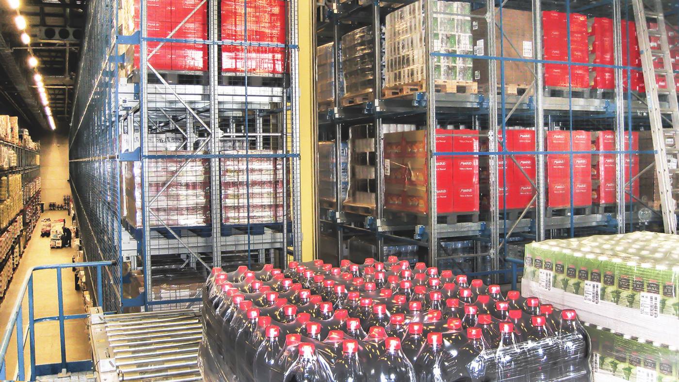 ASKO Rogaland’s distribution center vectura stacker crane
