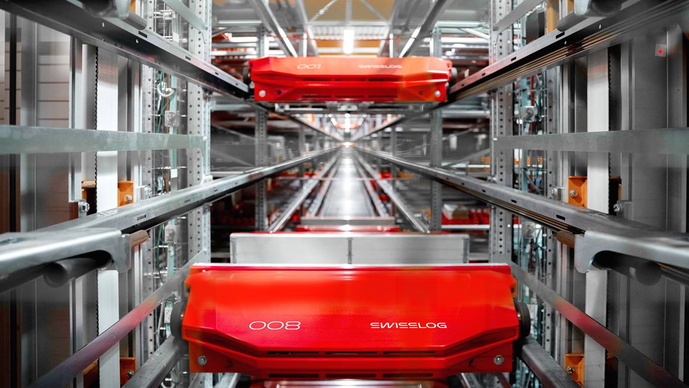 Light goods ASRS at dm drogerie Wustermark