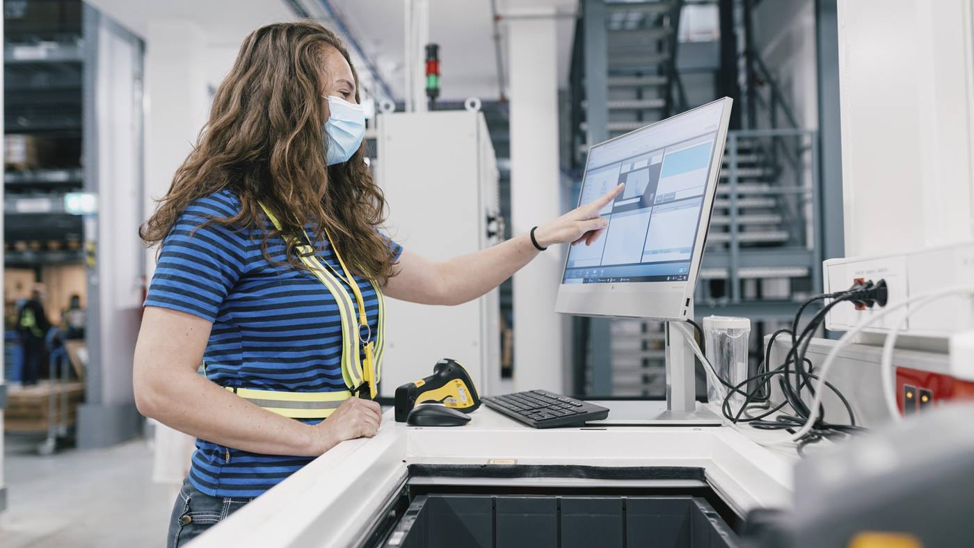 Swisslog implemented an AutoStore BlackLine Micro Fulfillment system at IKEA store in Zagreb Croatia