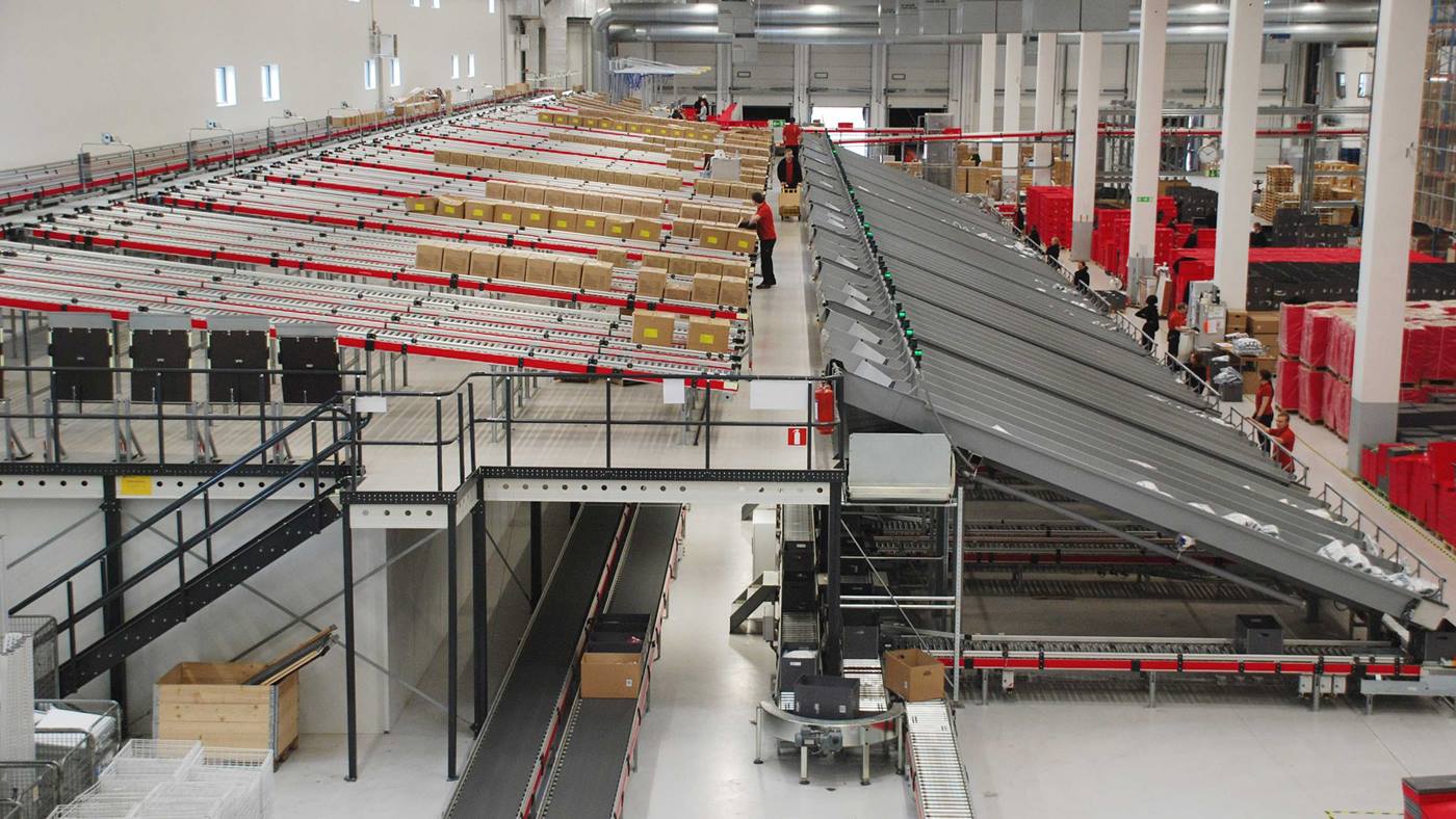 Lindex distribution center, cross-docking 
