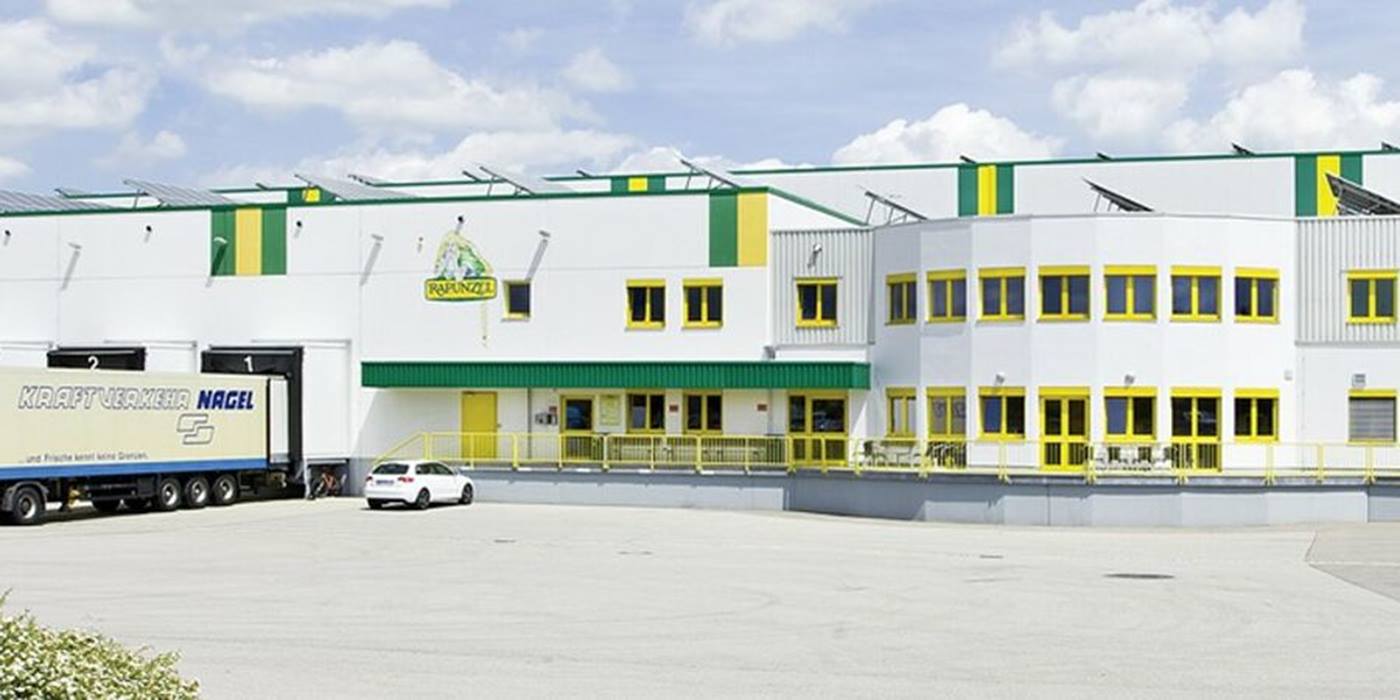 Bio-Lebensmittelhersteller Rapunzel mit dem automatisierten Logistikzentrum