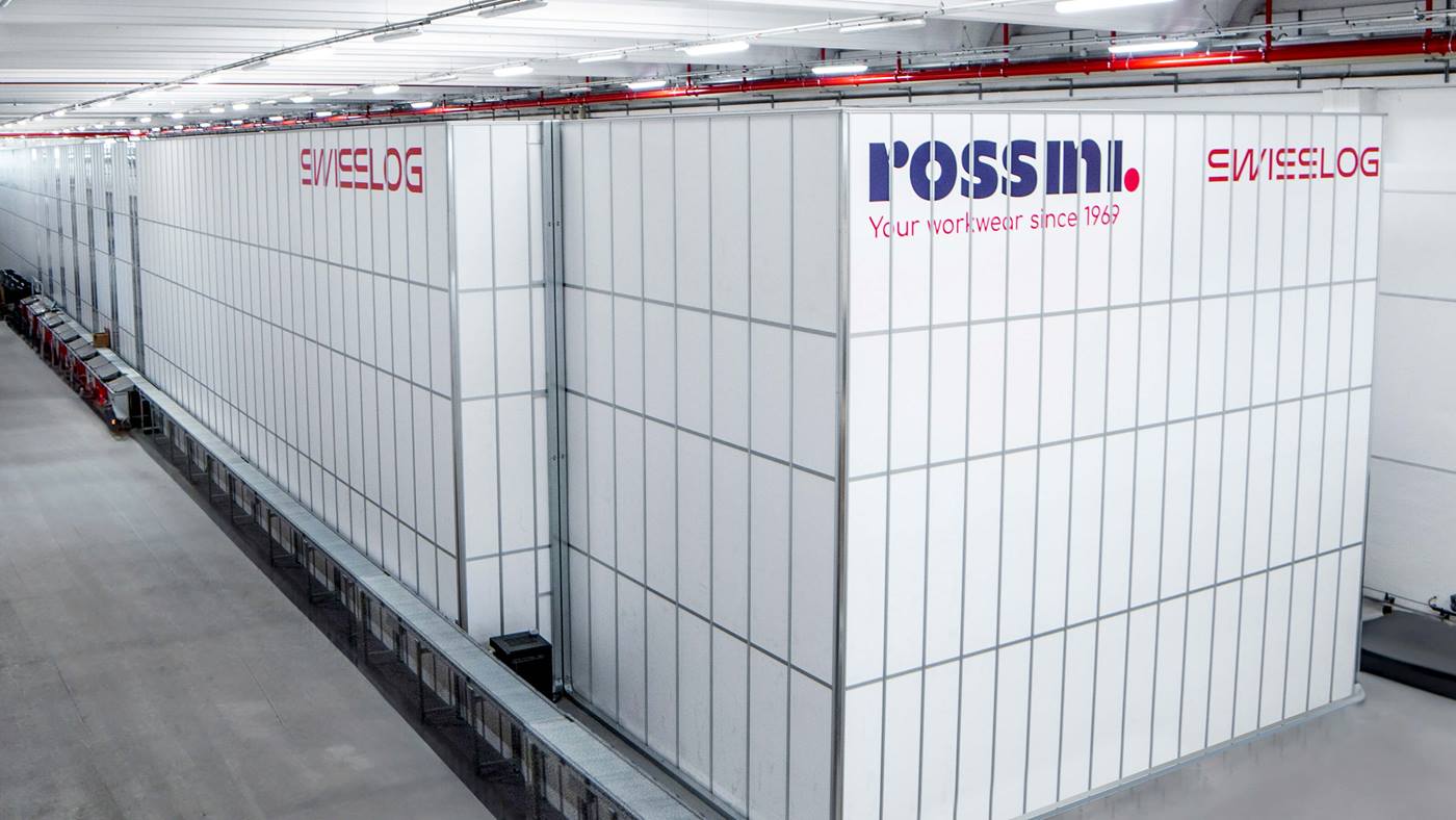 Swisslog AutoStore solution at Rossini