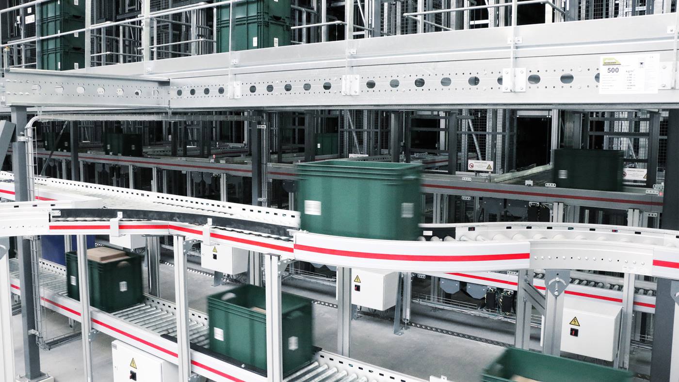 Warehouse Mangement System generates stacking advice