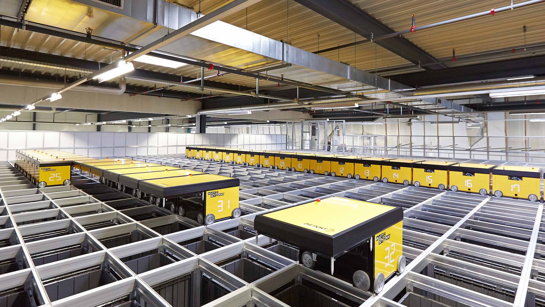 YellowCube AutoStore facility has room for 32,000 bins