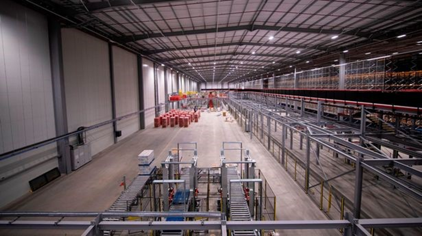 Automation at GXO Logistics warehouse for Nestle