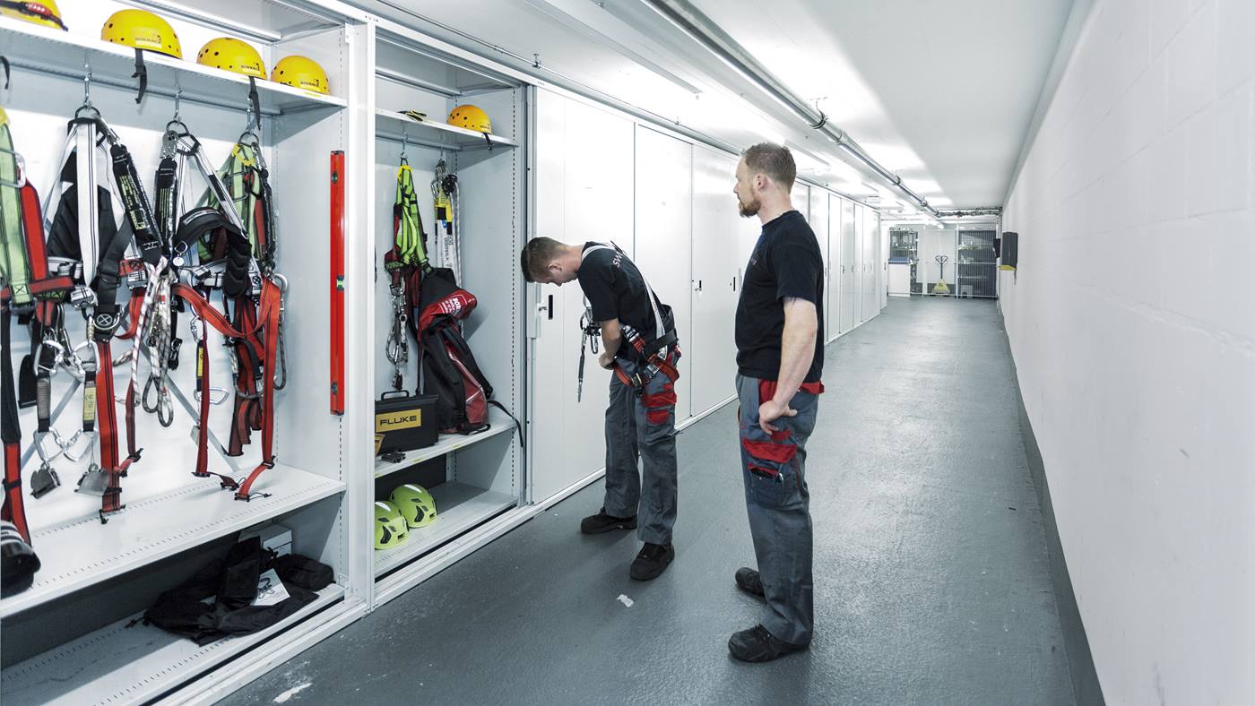 On-site warehouse automation safety training from Swisslog at AMAG