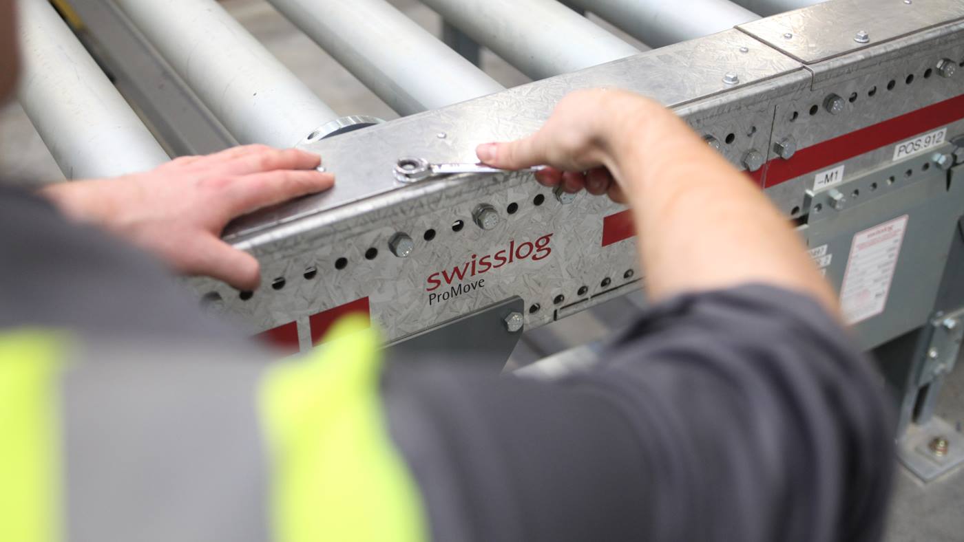 Swisslog spare parts for intralogistics systems