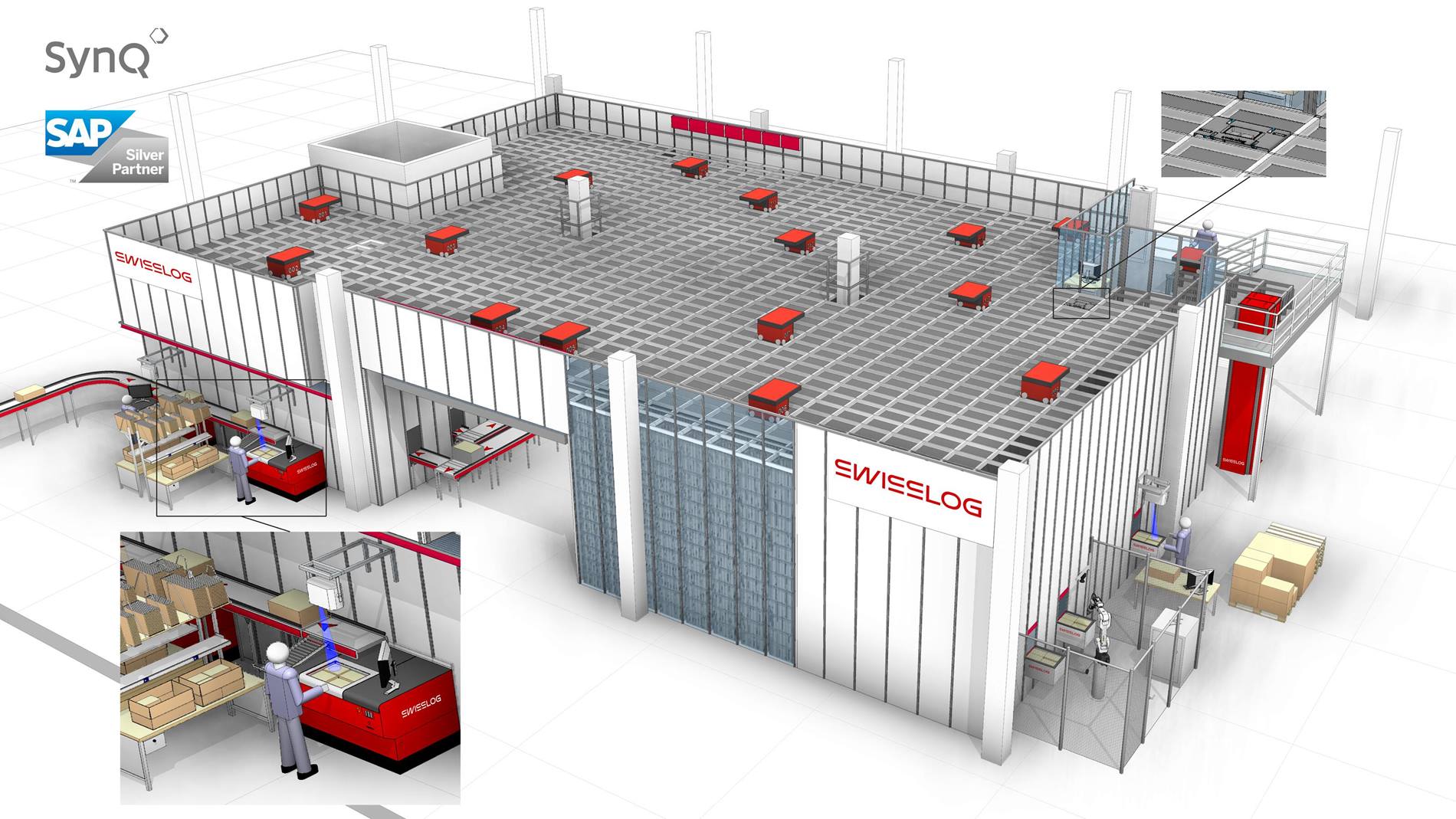 AutoStore System Design und Engineering von Swisslog