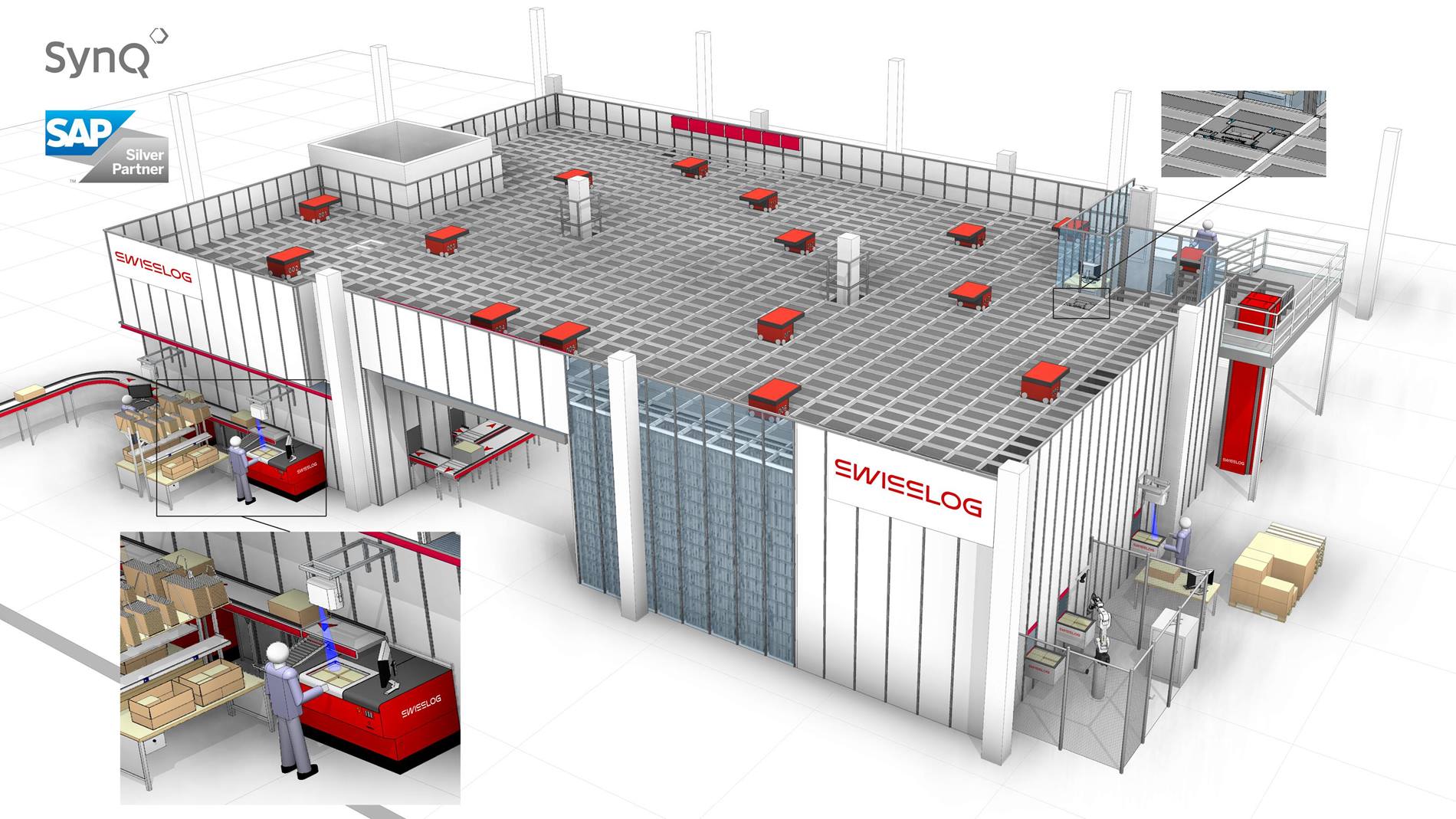 AutoStore system design and engineering by Swisslog