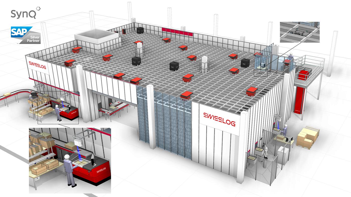 AutoStore system design and engineering by Swisslog
