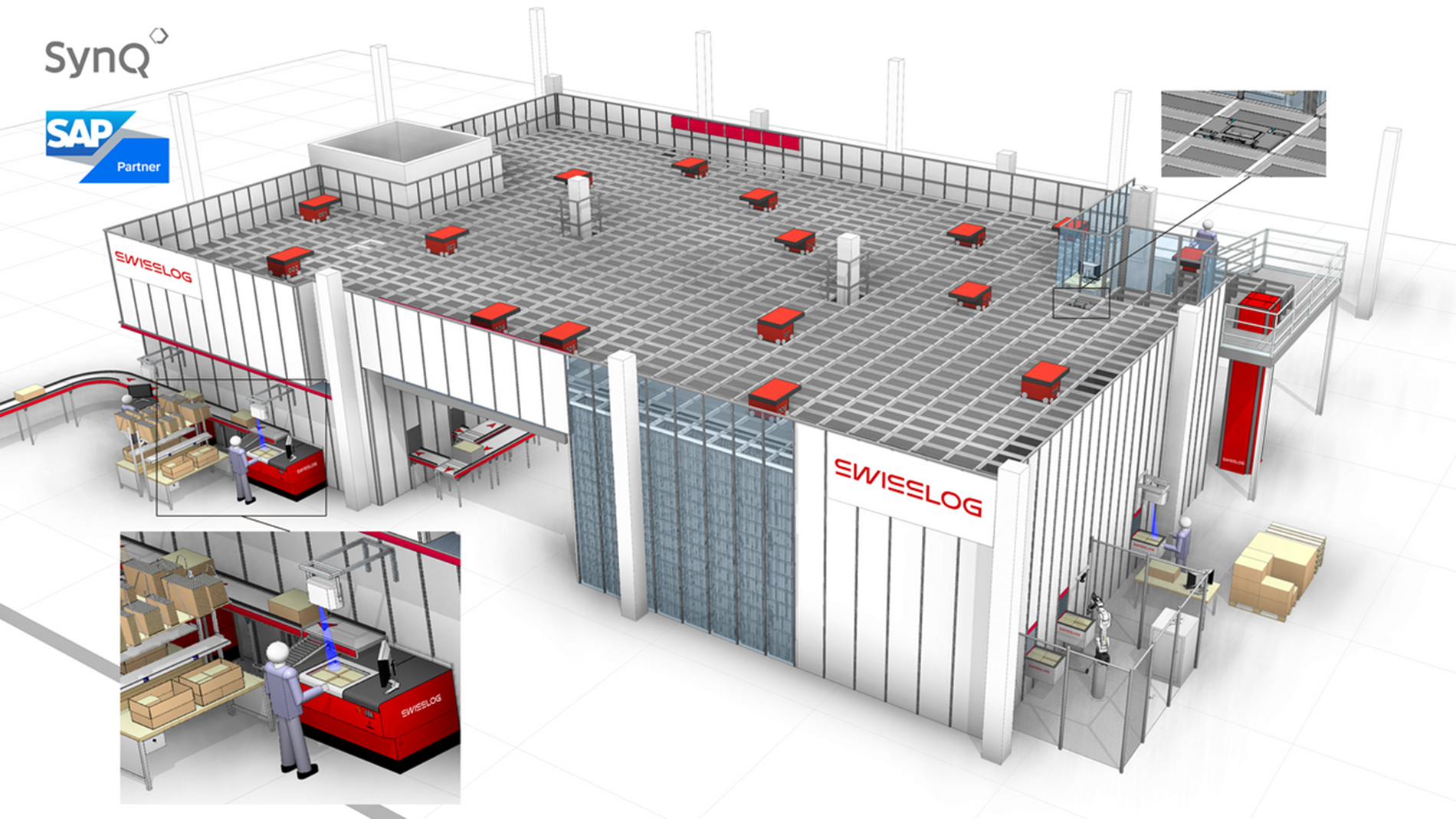 AutoStore System Design und Engineering von Swisslog