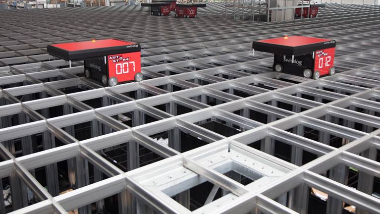 Spezielle AutoStore Grid Stabilisierung für besseren Schutz bei seismischen Bewegungen