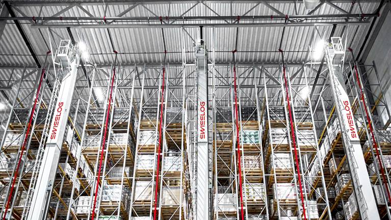 Swisslog automated pallet warehouse solutions