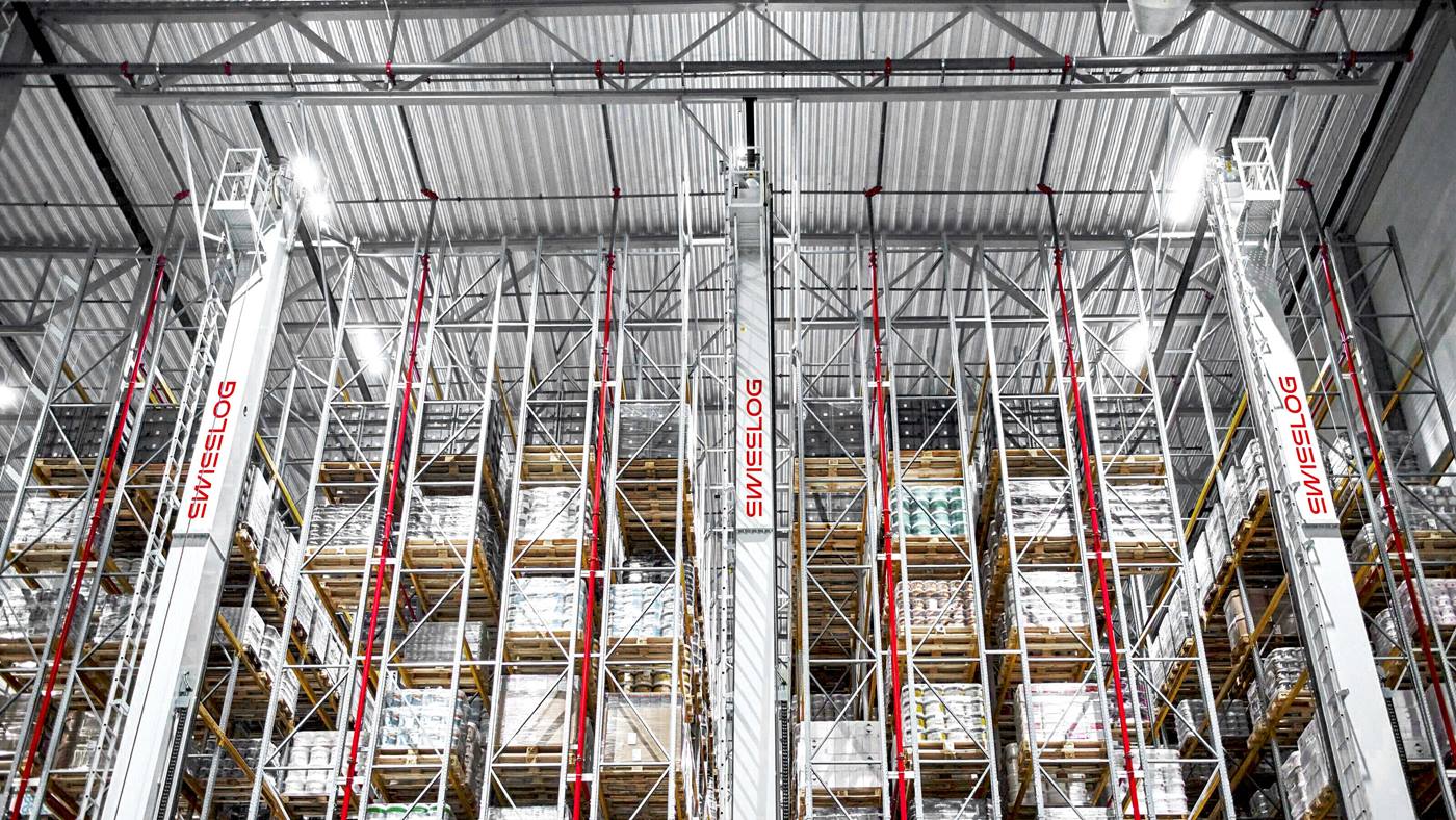 Swisslog automated pallet warehouse solutions