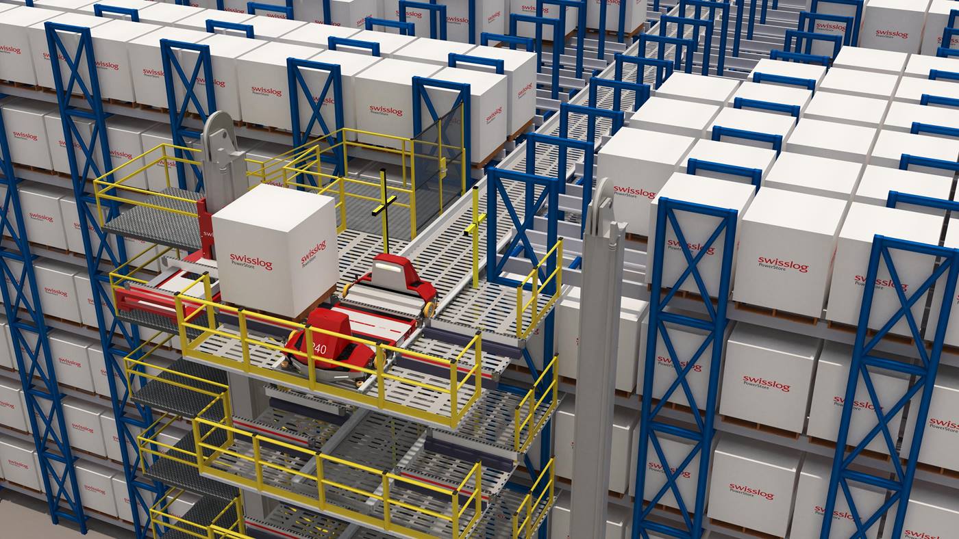 Automated Pallet Warehouse with shuttle technology
