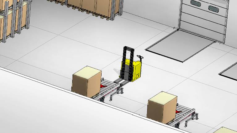 Swisslog ist ein Anbieter für Fahrerlose Transport Systeme FTS